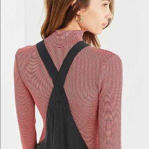 Urban Outfitters Apron Romper in Gray